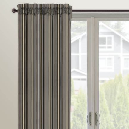 Rideaux à passe-tringle « décorateur » sur mesure