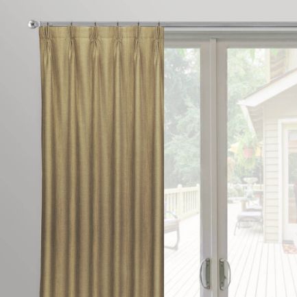 Rideaux plissés « décorateur » sur mesure