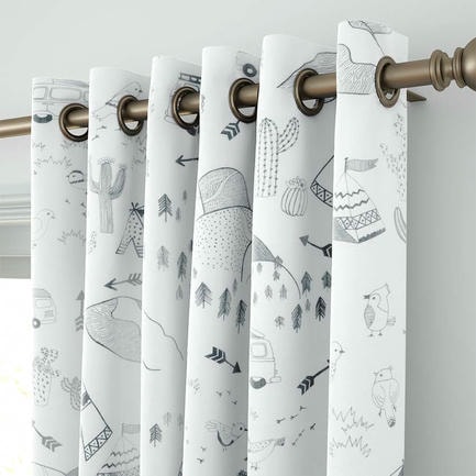 Rideaux pour enfants petits explorateurs 1458