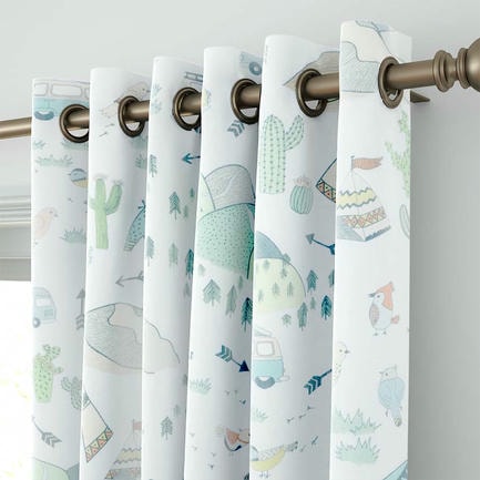 Rideaux pour enfants petits explorateurs 1458
