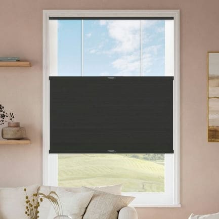 Select Top-Down Bottom-Up Blackout Honeycomb Shades 1643
