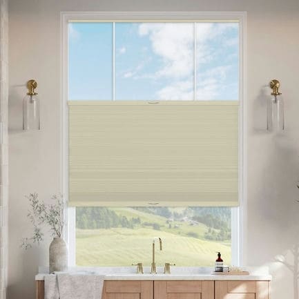 Select Top-Down Bottom-Up Blackout Honeycomb Shades 1643