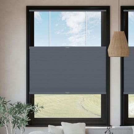 Select Top-Down Bottom-Up Blackout Honeycomb Shades 1643