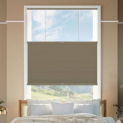 Select Top-Down Bottom-Up Blackout Honeycomb Shades 1643