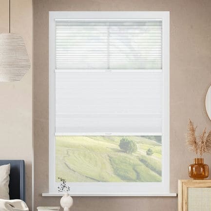 Select Two Fabric Top-Down Bottom-Up Blackout Cellular Shades 1516