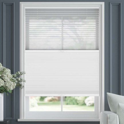Select Two Fabric Top-Down Bottom-Up Blackout Cellular Shades 1516