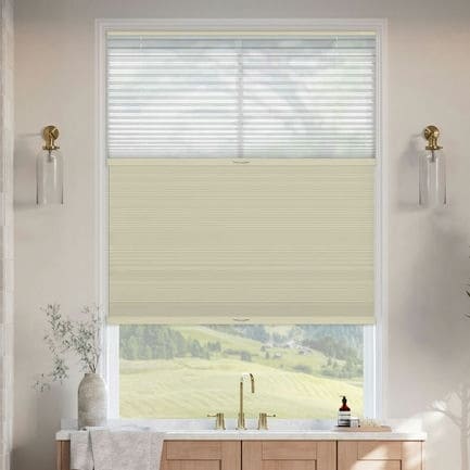 Select Two Fabric Top-Down Bottom-Up Blackout Cellular Shades 1516