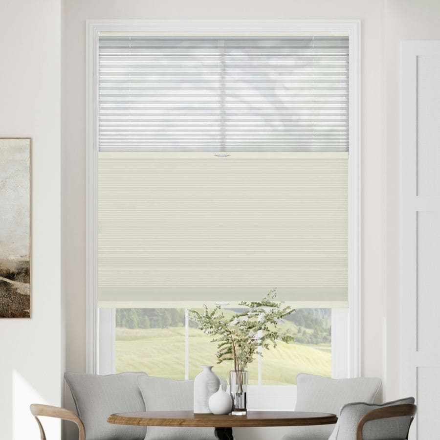 Select Two Fabric Top-Down Bottom-Up Blackout Cellular Shades 1516