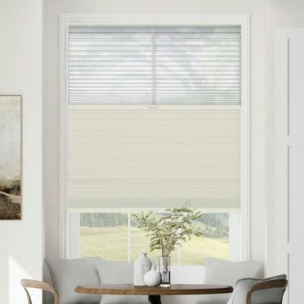 Select Two Fabric Top-Down Bottom-Up Blackout Cellular Shades 1516