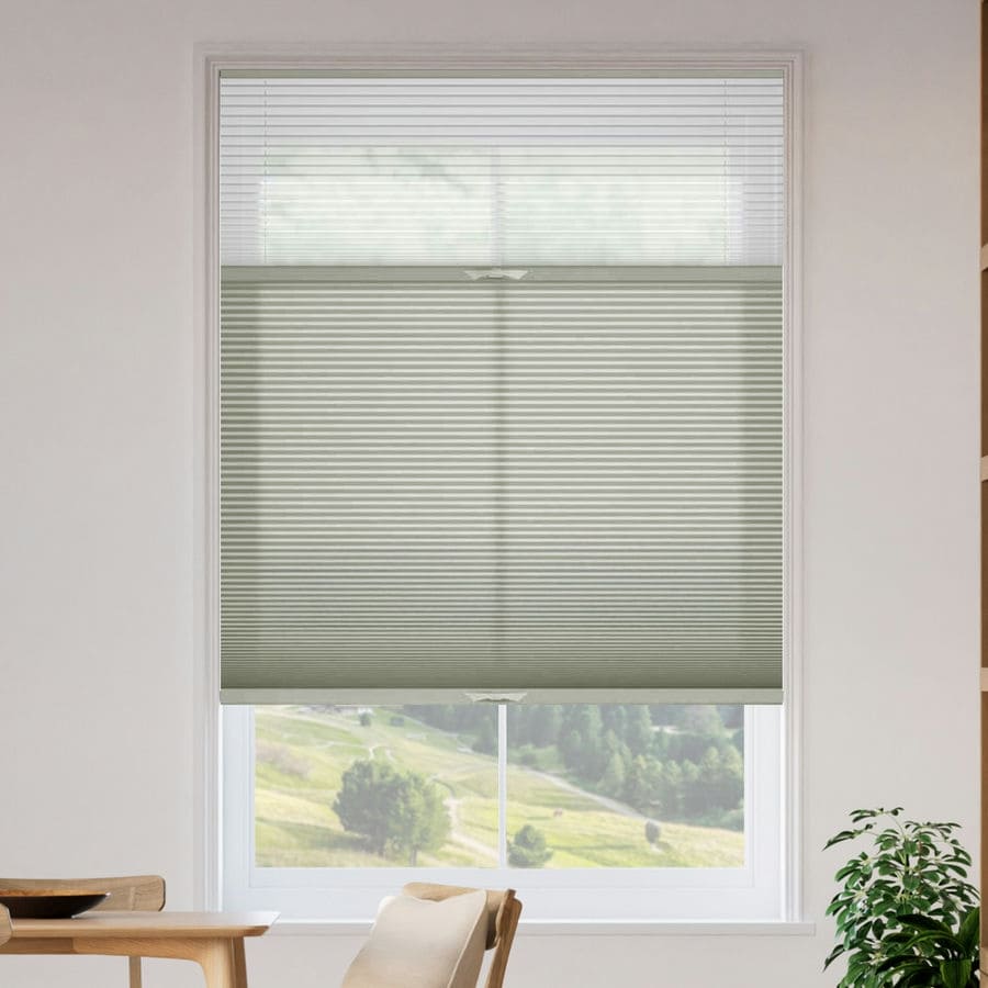 Select Two Fabric Top-Down Bottom-Up Light Filtering Cellular Shades 1515