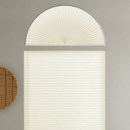 Single Cell Light Filtering Arch Window Shades 1277