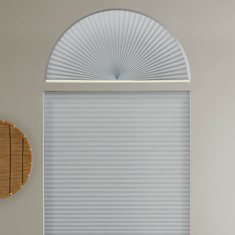 Single Cell Light Filtering Arch Window Shades 1277