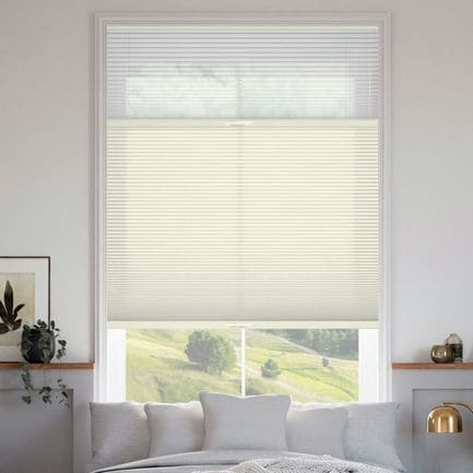 Stores cellulaires filtres de lumière descendants/ascendants à deux tissus Selects 1515