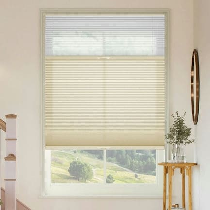 Stores cellulaires filtres de lumière descendants/ascendants à deux tissus Selects 1515