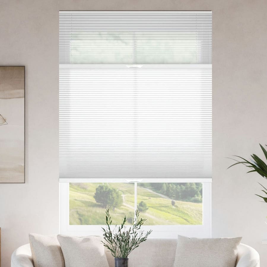 Stores cellulaires filtres de lumière descendants/ascendants à deux tissus Selects 1515