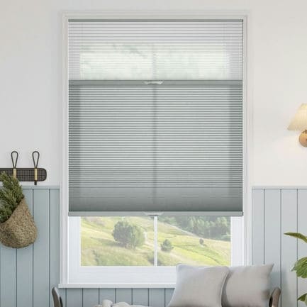 Stores cellulaires filtres de lumière descendants/ascendants à deux tissus Selects 1515