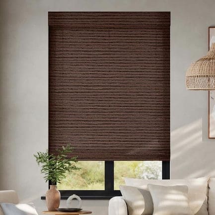 Stores en bambou/bois tissé de luxe 1499