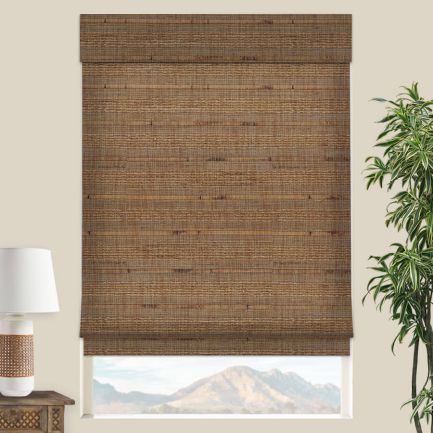 Stores en bambou/bois tissé de luxe plus