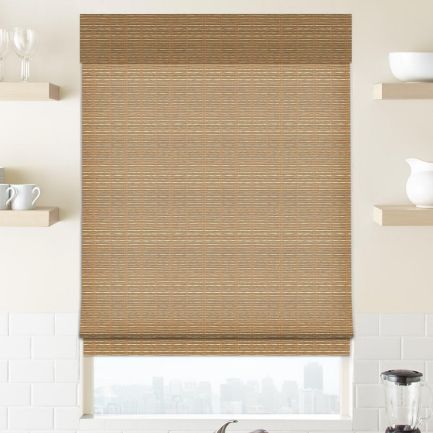 Stores en bambou/bois tissé de luxe plus