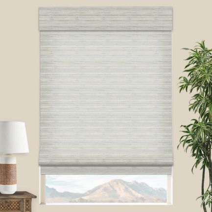 Stores en bambou/bois tissé de luxe plus