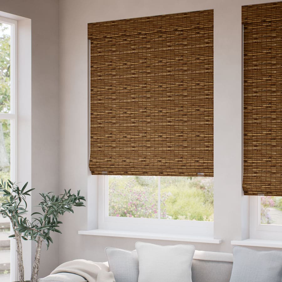 Stores en bambou/bois tissé de luxe plus 1500