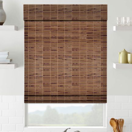 Stores en bois tissé/bambou sans cordon avantage