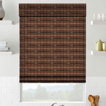 Stores en bois tissé/bambou sans cordon avantage