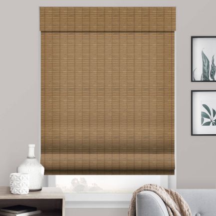 Stores en bois tissé îles décorateur
