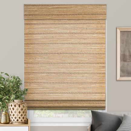 Stores en bois tissé îles décorateur