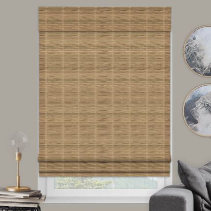 Stores en bois tissé îles décorateur