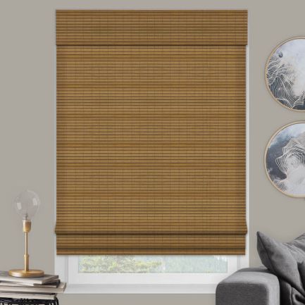 Stores en bois tissé îles décorateur