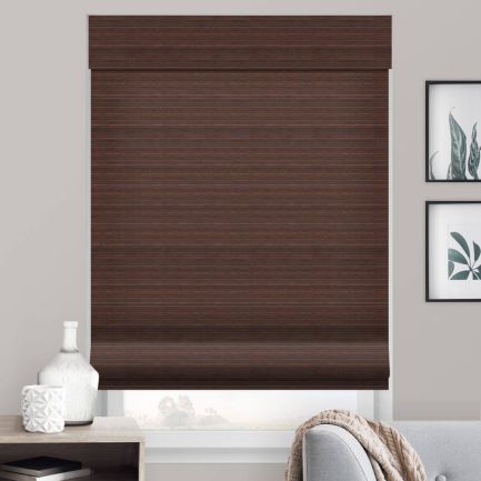 Stores en bois tissé îles décorateur