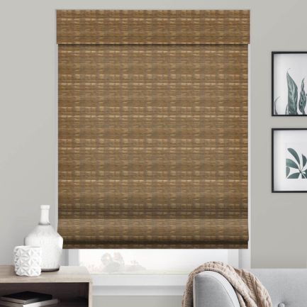 Stores en bois tissé îles décorateur
