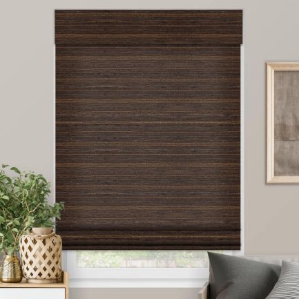 Stores en bois tissé îles décorateur
