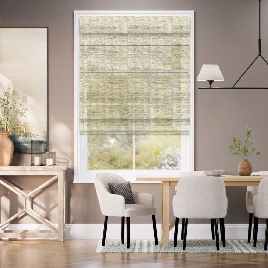 Stores imitation bambou/bois tissé Décorateur 1802