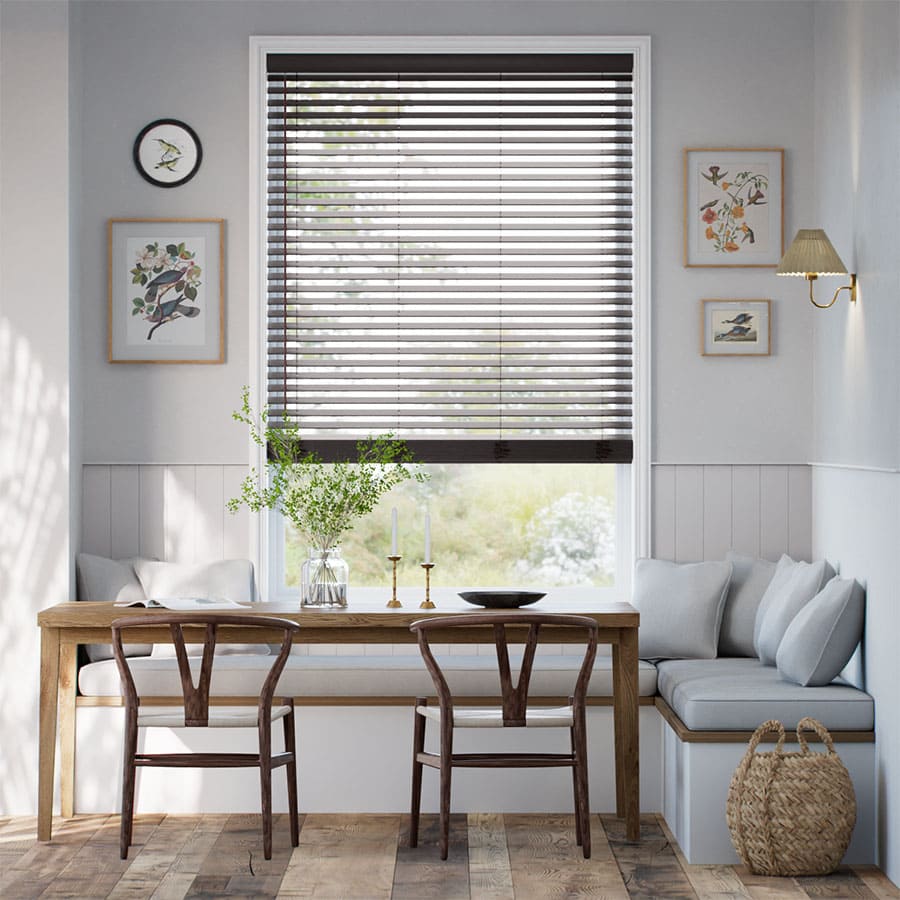 Stores imitation bois Héritage Décorateur de 2 po 1817