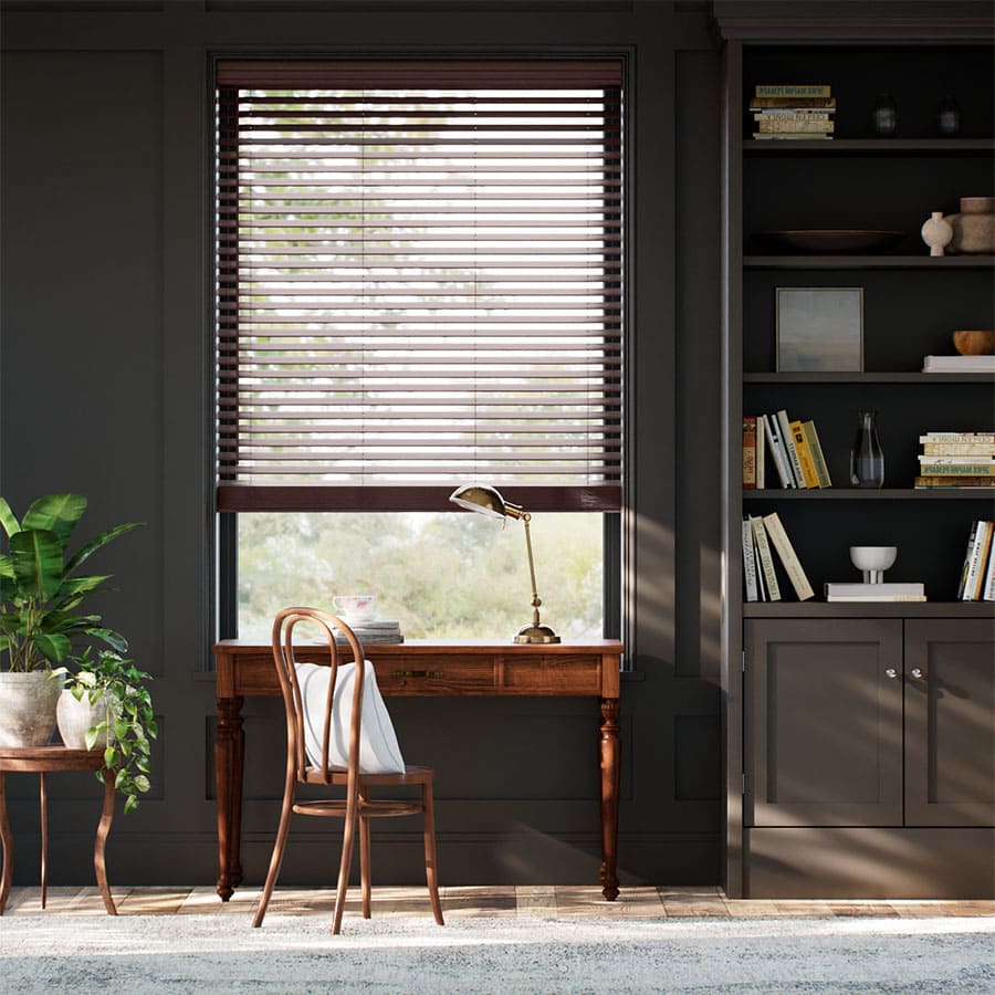 Stores imitation bois Héritage Décorateur de 2 po 1817