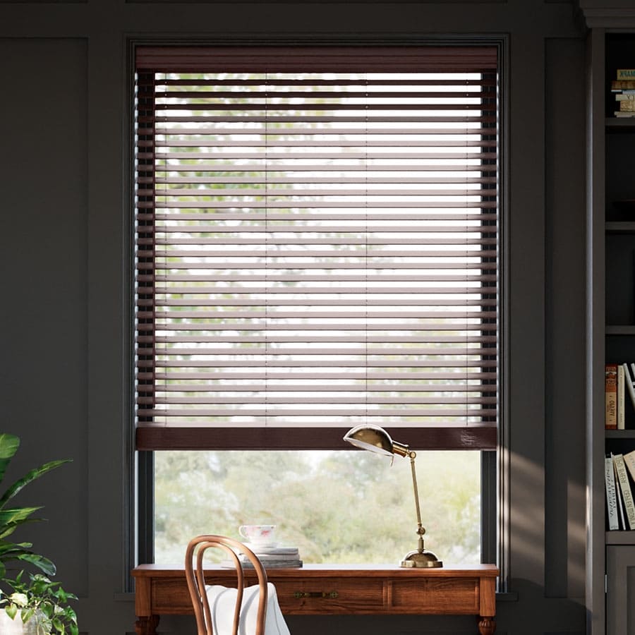 Stores imitation bois Héritage Décorateur de 2 po 1817