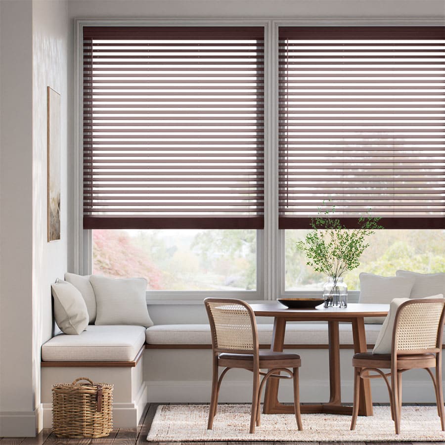 Stores imitation bois Héritage Décorateur de 2 po 1817