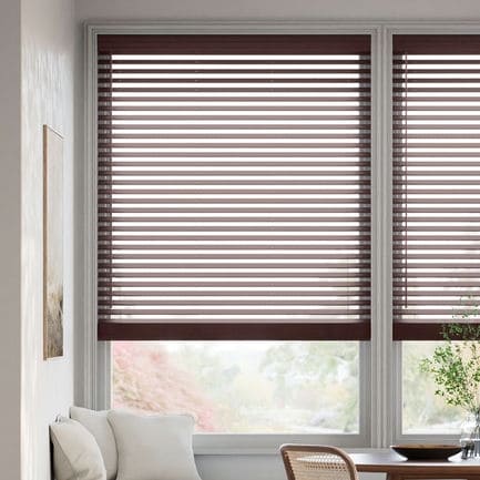 Stores imitation bois Héritage Décorateur de 2 po 1817