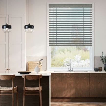 Stores imitation bois Luxe Décorateur de 2 po