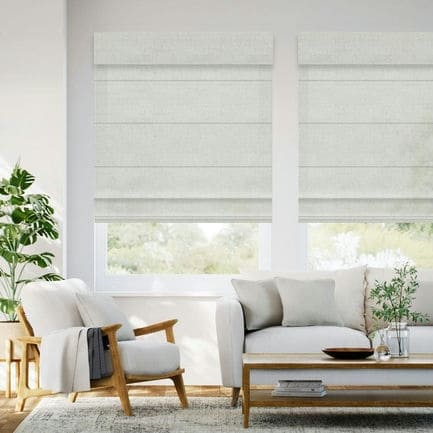 Stores romains filtres de lumière Luxe Décorateur