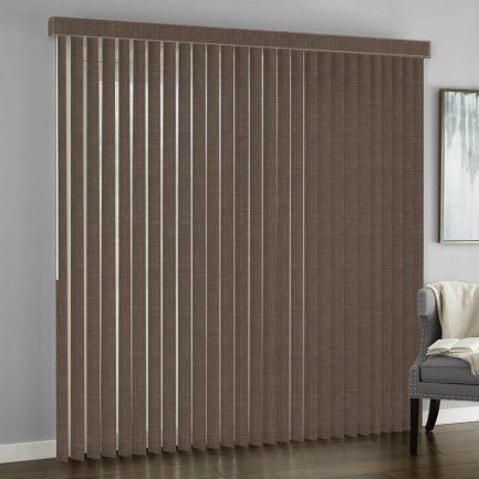 Stores verticaux en tissu décorateur de 3 1/2 po