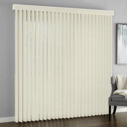 Stores verticaux en tissu décorateur de 3 1/2 po