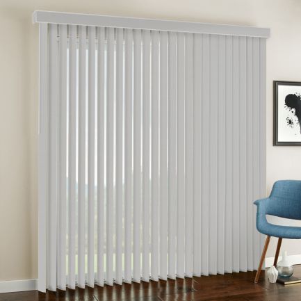 Stores verticaux tissu de luxe de 3 1/2 po