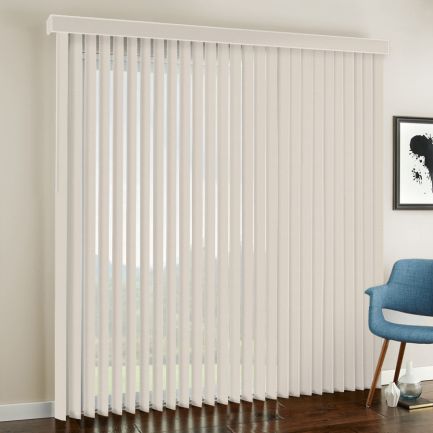 Stores verticaux tissu de luxe de 3 1/2 po