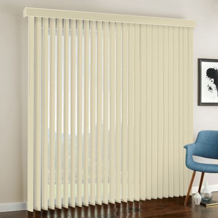 Stores verticaux tissu de luxe de 3 1/2 po
