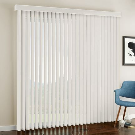 Stores verticaux tissu de luxe de 3 1/2 po