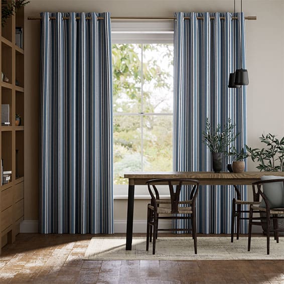 Striped Drapes/Curtains 1723