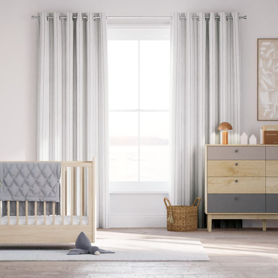 Striped Drapes/Curtains 1723